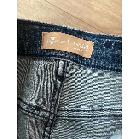 7 For All Mankind sz 29 Jeans Embellished Bairds - Picture 3 of 5